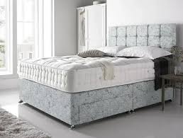 High Quality Luxe Wood Divan Bed with semi firm mattress