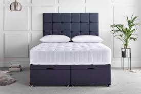 High Quality Luxe Wood Divan Bed with semi firm mattress