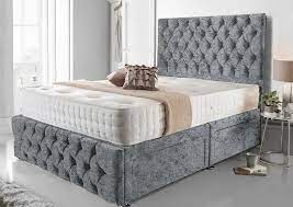 High Quality Luxe Wood Monaco Bed with semi firm mattress