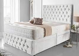 High Quality Luxe Wood Monaco Bed with semi firm mattress