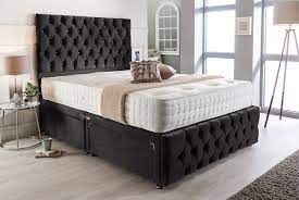 High Quality Luxe Wood Monaco Bed with semi firm mattress